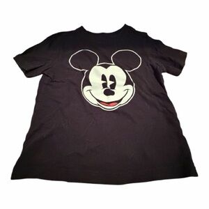 Old Navy Kids Black Mickey Mouse Tee
